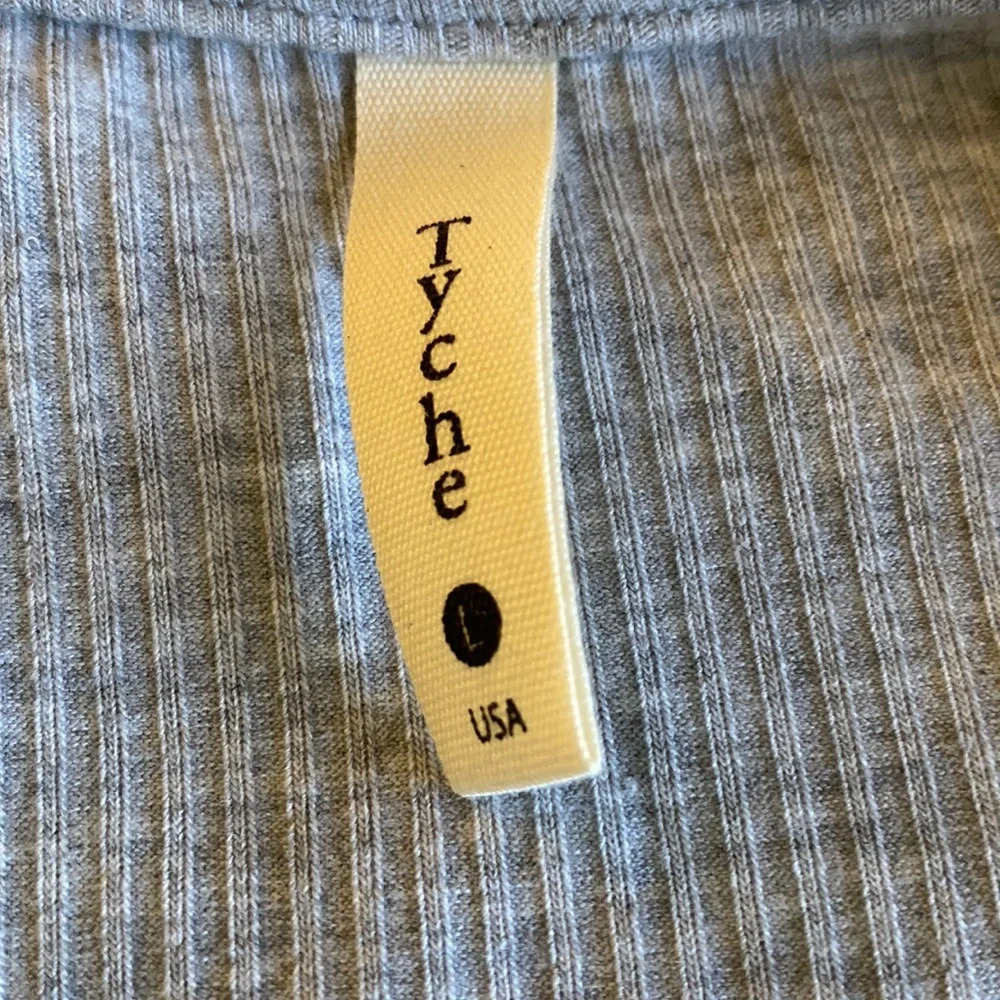 Tyche Ribbed Long Sleeve Wrap Top - Picture 5 of 8